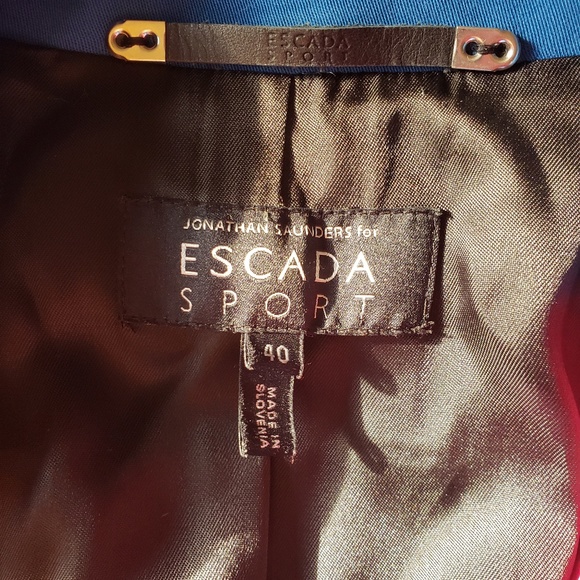 Jonathan Saunders for Escada Colorblock Blazer - Picture 8 of 8